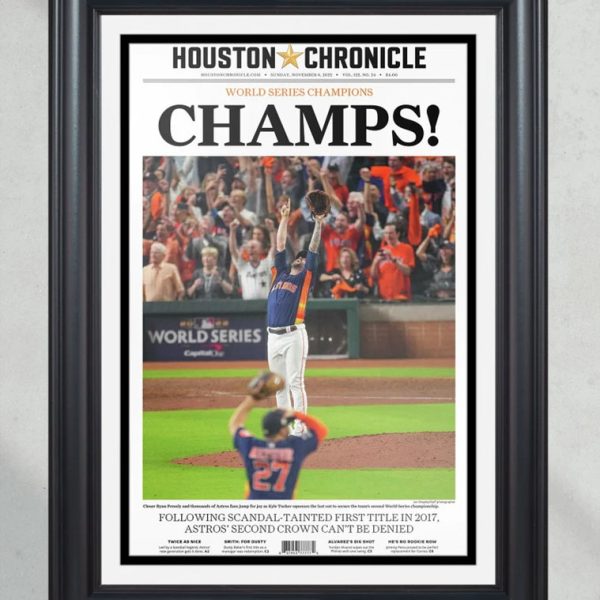 Houston Astros “Champs” World Series 2022 Best Poster